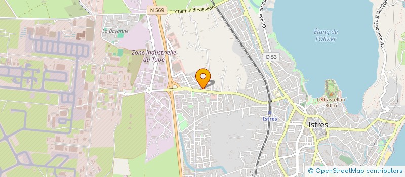 localisation de l'entreprise MONSIEUR JEAN-SEBASTIEN FERNANDEZ  ISTRES