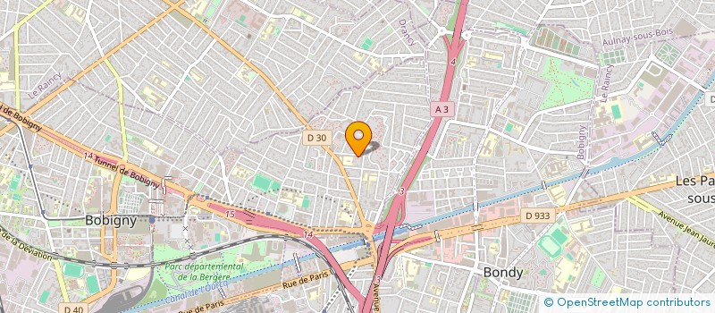 localisation de l'entreprise MONSIEUR JEAN SEBASTIEN GATTO  BOBIGNY