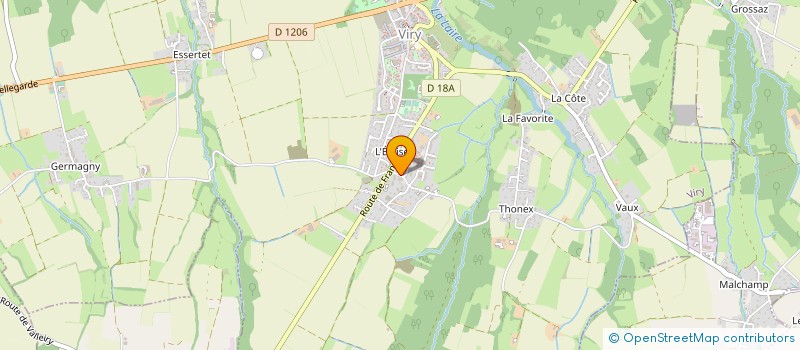 localisation de l'entreprise MONSIEUR JEAN-SEBASTIEN GRAULICH  VIRY