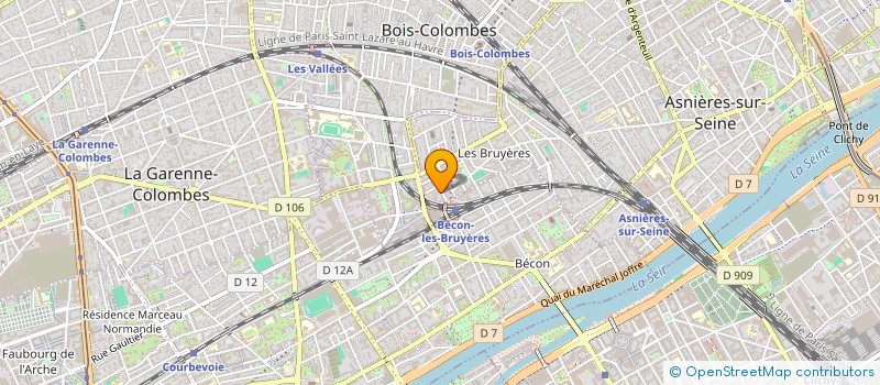 localisation de l'entreprise MONSIEUR JEAN-SEBASTIEN GROS à ASNIERES-SUR-SEINE