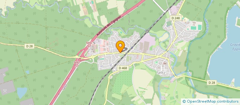 localisation de l'entreprise MONSIEUR JEAN SEBASTIEN HAMMERSCHMIDT  SELTZ