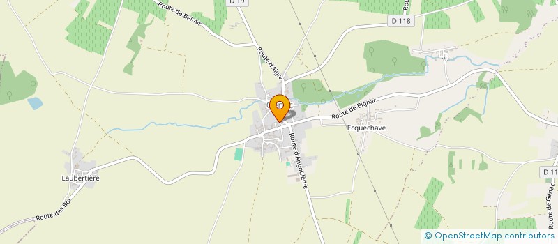localisation de l'entreprise MONSIEUR JEAN-SEBASTIEN JOLY à GENAC-BIGNAC