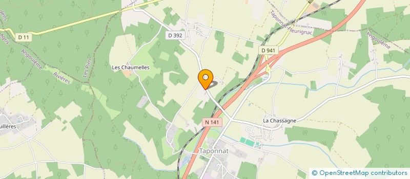 localisation de l'entreprise MONSIEUR JEAN-SEBASTIEN LASFONT à TAPONNAT-FLEURIGNAC