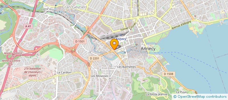 localisation de l'entreprise MONSIEUR JEAN-SEBASTIEN MACE à ANNECY