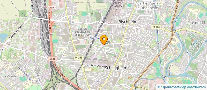 localisation de l'entreprise MONSIEUR JEAN-SEBASTIEN MAZZERO  SCHILTIGHEIM