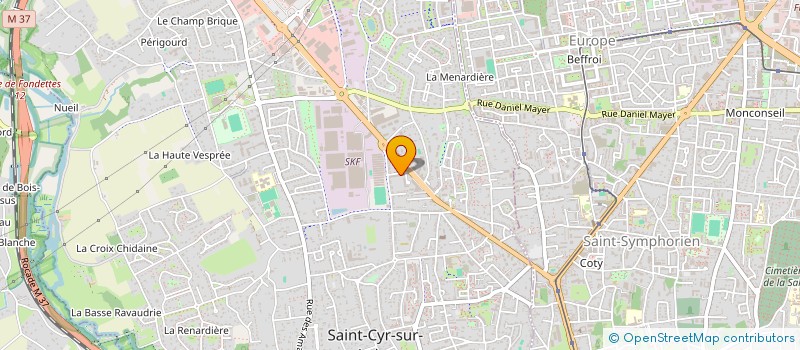 localisation de l'entreprise MONSIEUR JEAN-SEBASTIEN MOUSTACHE  SAINT-CYR-SUR-LOIRE