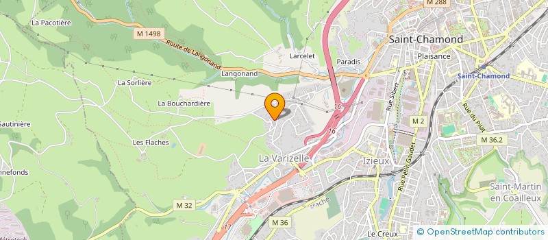 localisation de l'entreprise MONSIEUR JEAN-SEBASTIEN MUNOZ à SAINT-CHAMOND