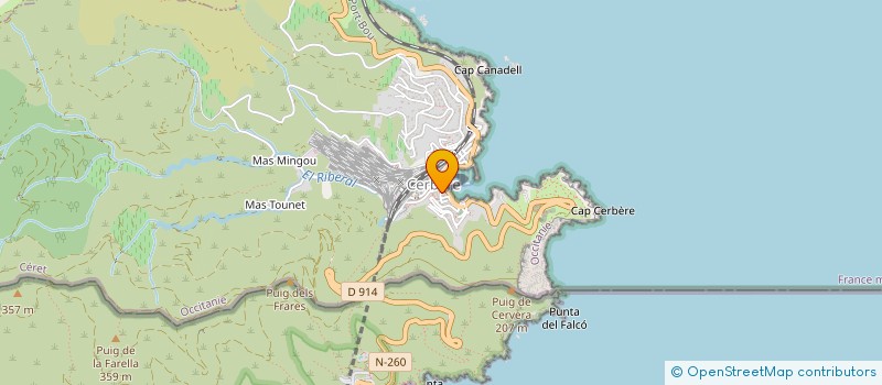 localisation de l'entreprise MONSIEUR JEAN-SEBASTIEN OTON SOLA  CERBERE