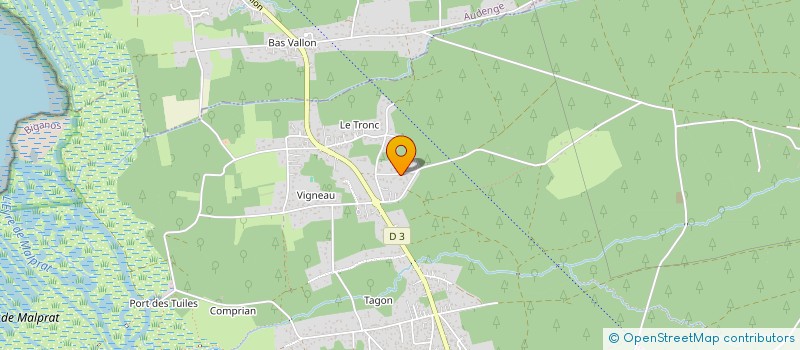 localisation de l'entreprise MONSIEUR JEAN SEBASTIEN PEJAC  BIGANOS