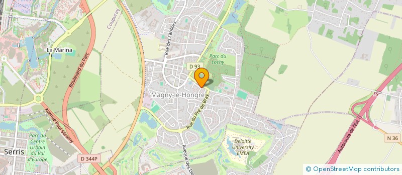 localisation de l'entreprise MONSIEUR JEAN SEBASTIEN PIGEON  SAINT-GERMAIN-SUR-MORIN