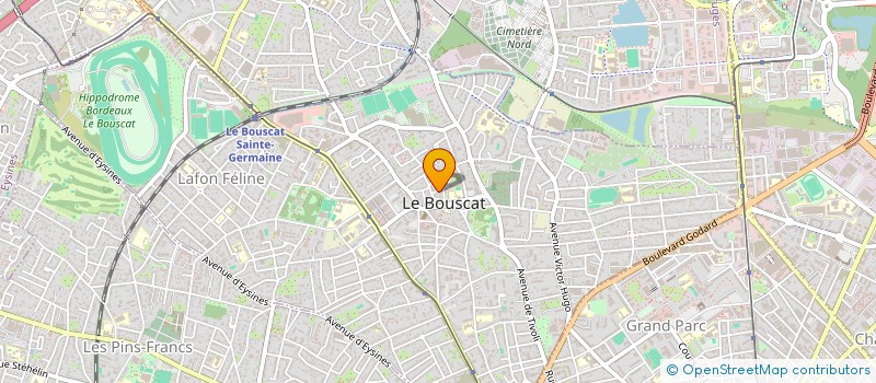 localisation de l'entreprise MONSIEUR JEAN SEBASTIEN PONS  LE BOUSCAT