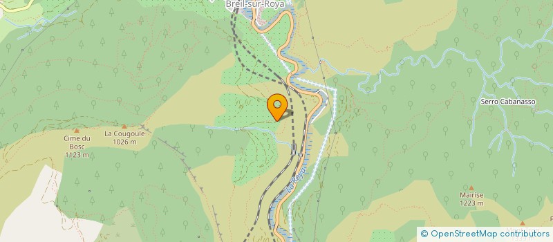 localisation de l'entreprise MONSIEUR JEAN SEBASTIEN PRINCE  BREIL-SUR-ROYA