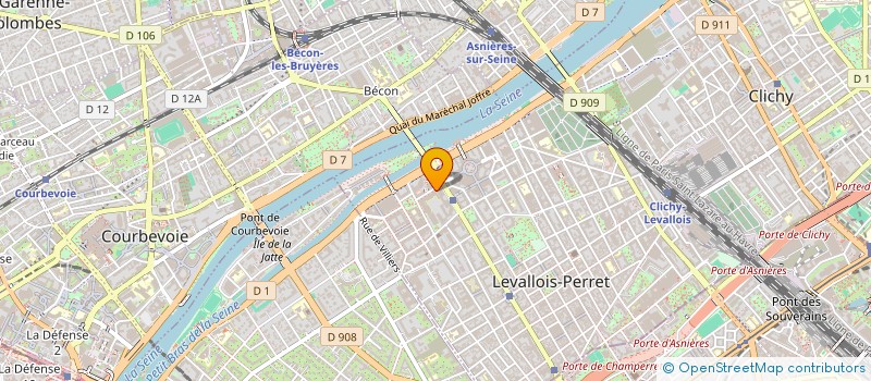 localisation de l'entreprise MONSIEUR JEAN-SEBASTIEN REST  LEVALLOIS-PERRET