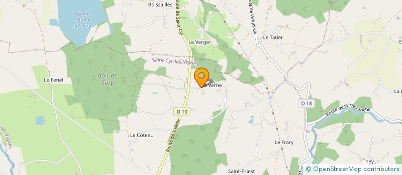 localisation de l'entreprise MONSIEUR JEAN SEBASTIEN RIVOIRE à BOISSET-LES-MONTROND