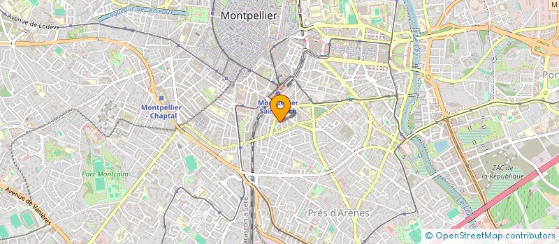 localisation de l'entreprise MONSIEUR JEAN-SEBASTIEN ROUQUETTE à MONTPELLIER