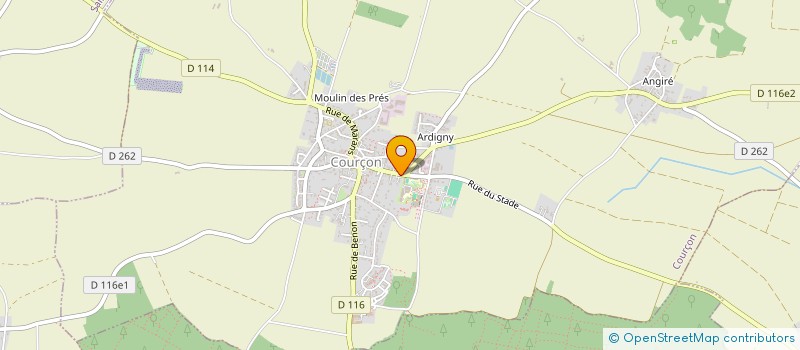 localisation de l'entreprise MONSIEUR JEAN-SEBASTIEN ROUX  COURCON