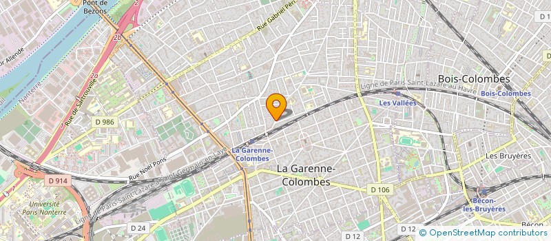 localisation de l'entreprise MONSIEUR JEAN-SEBASTIEN SEYTRE à COLOMBES