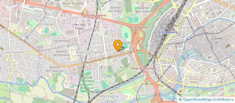 localisation de l'entreprise MONSIEUR JEAN SEBASTIEN STAUDT à STRASBOURG