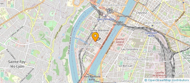 localisation de l'entreprise MONSIEUR JEAN-SEBASTIEN TENADET à LYON