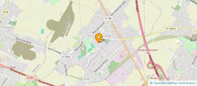 localisation de l'entreprise MONSIEUR JEAN-SEBASTIEN TREHOUX  SAINS-EN-GOHELLE