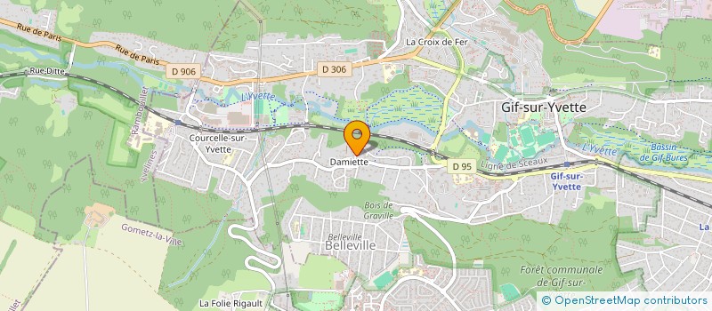 localisation de l'entreprise MONSIEUR JEAN SEBE  GIF-SUR-YVETTE