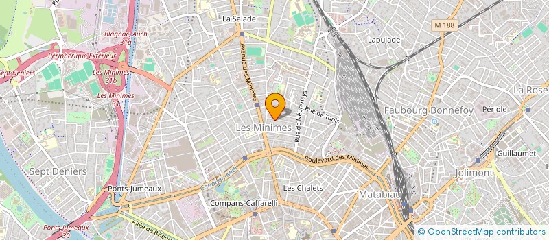 localisation de l'entreprise MONSIEUR JEAN SEBEDIO  TOULOUSE
