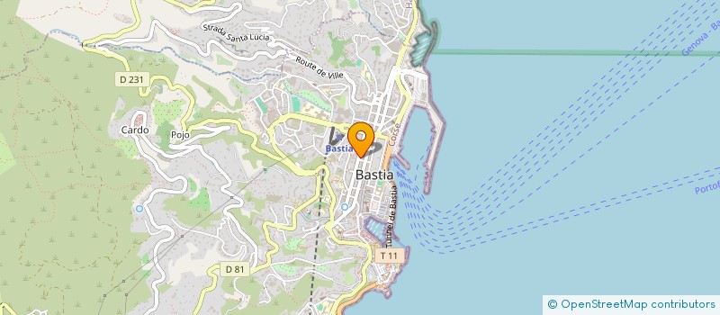 localisation de l'entreprise MONSIEUR JEAN SEFFAR à BASTIA