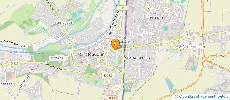 localisation de l'entreprise MONSIEUR JEAN SEGARD à CHATEAUDUN
