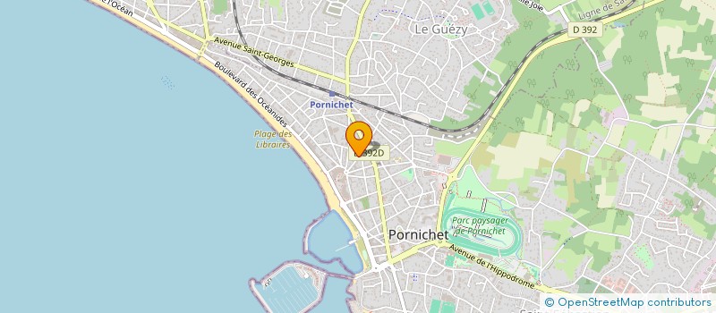 localisation de l'entreprise MONSIEUR JEAN SEGAUX  PORNICHET