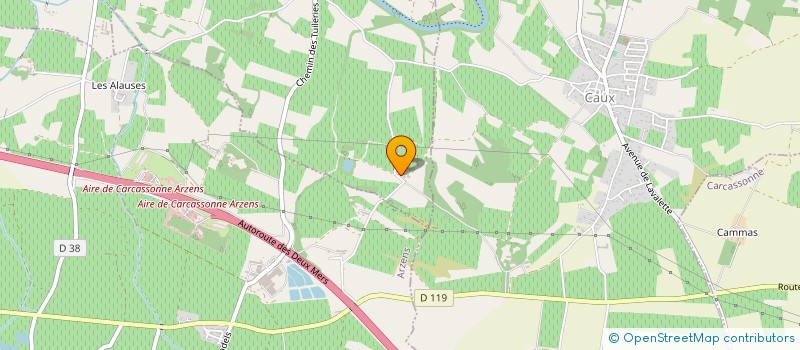 localisation de l'entreprise MONSIEUR JEAN SEGUIER  VILLESEQUELANDE