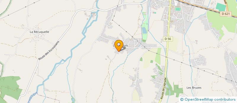 localisation de l'entreprise MONSIEUR JEAN SEGUIER  LABRUGUIERE