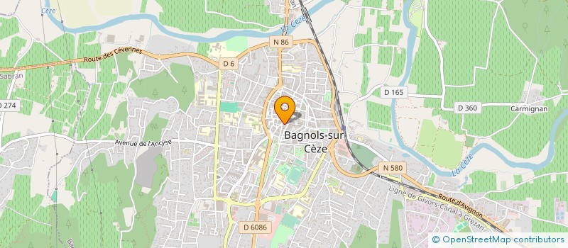 localisation de l'entreprise MONSIEUR JEAN SEINE à BAGNOLS-SUR-CEZE
