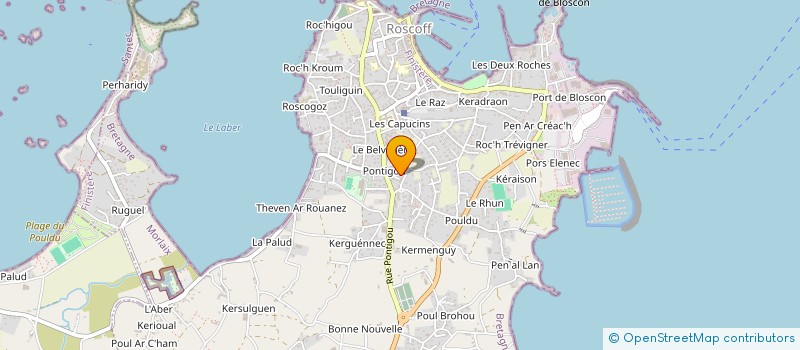 localisation de l'entreprise MONSIEUR JEAN SEITE  ROSCOFF