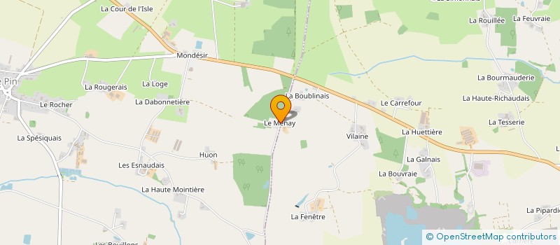localisation de l'entreprise MONSIEUR JEAN SEJOURNE à VALLONS-DE-L'ERDRE