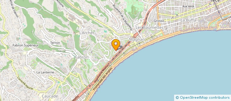 localisation de l'entreprise MONSIEUR JEAN SEKUTOWICZ à NICE