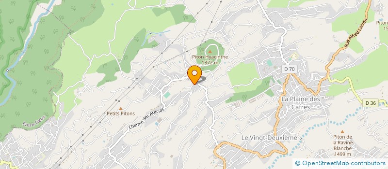 localisation de l'entreprise MONSIEUR JEAN SELLAYE  LE TAMPON