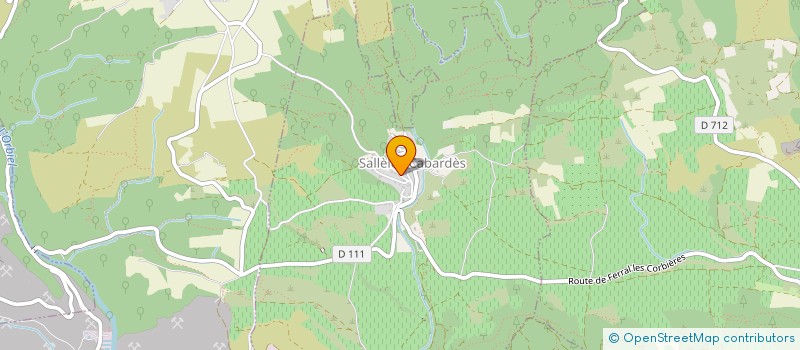 localisation de l'entreprise MONSIEUR JEAN SEMAT  SALLELES-CABARDES