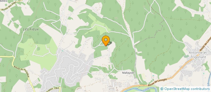 localisation de l'entreprise MONSIEUR JEAN SEMENON  TRELISSAC