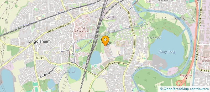 localisation de l'entreprise MONSIEUR JEAN SEMUDOGO  OSTWALD