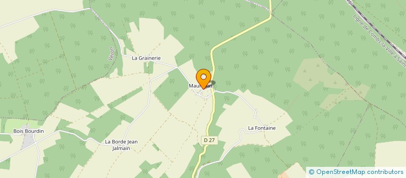 localisation de l'entreprise MONSIEUR JEAN SENANGE à LES BORDES