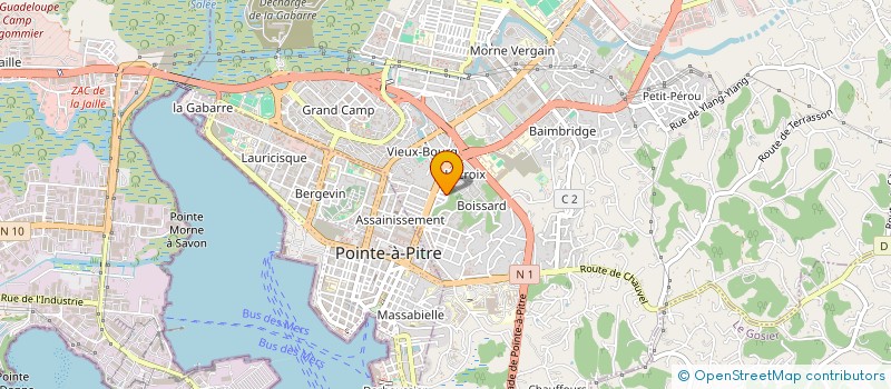 localisation de l'entreprise MONSIEUR JEAN SENAT à LES ABYMES