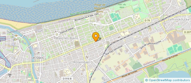 localisation de l'entreprise MONSIEUR JEAN SENAVE  DUNKERQUE