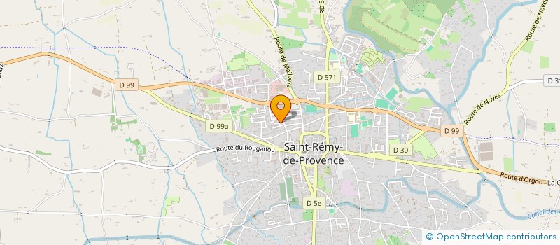 localisation de l'entreprise MONSIEUR JEAN SENEGAS à SAINT-REMY-DE-PROVENCE