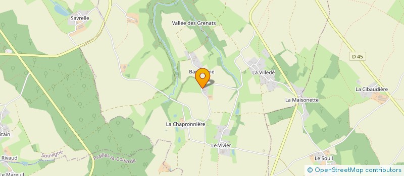 localisation de l'entreprise MONSIEUR JEAN SENELIER  LA MOTHE-SAINT-HERAY