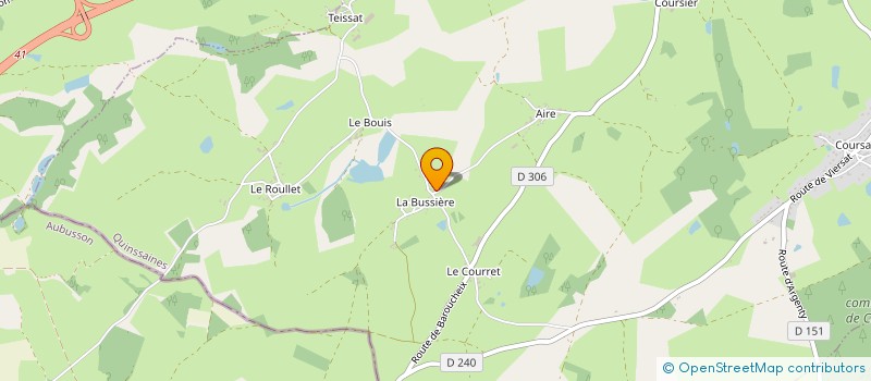 localisation de l'entreprise MONSIEUR JEAN SENNETIER à QUINSSAINES