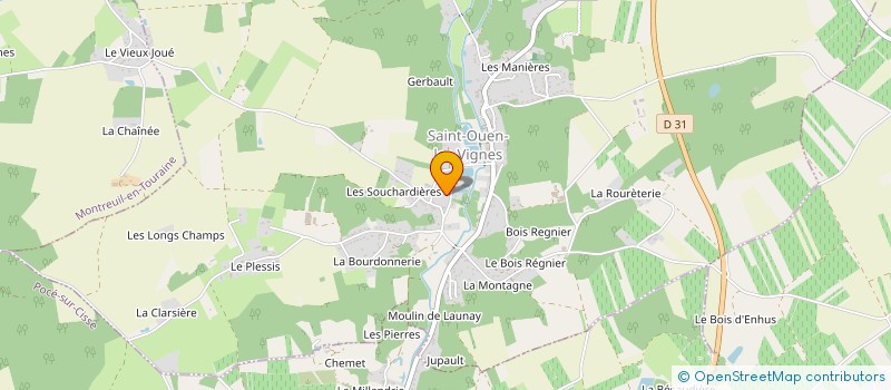 localisation de l'entreprise MONSIEUR JEAN SEPTSEAULT à SAINT-OUEN-LES-VIGNES