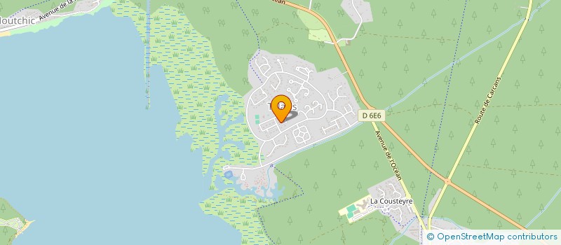 localisation de l'entreprise MONSIEUR JEAN SERETALARIS  LACANAU