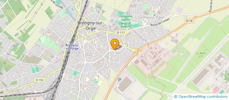 localisation de l'entreprise MONSIEUR JEAN SERGE MAMPOUYA à BRETIGNY-SUR-ORGE