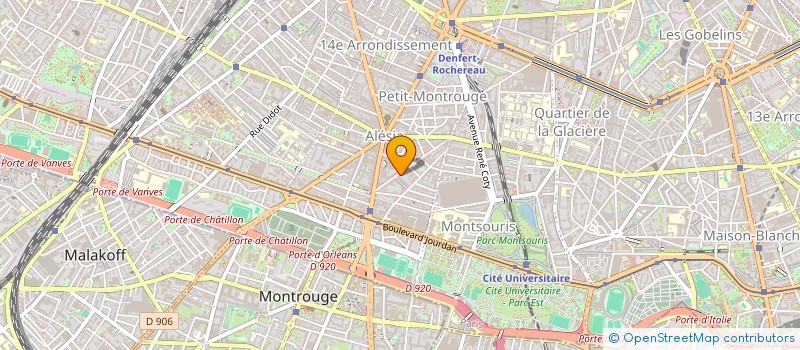 localisation de l'entreprise MONSIEUR JEAN-SERGE ROBERT  PARIS