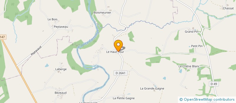 localisation de l'entreprise MONSIEUR JEAN SERIER à SAINT-SORNIN-LA-MARCHE